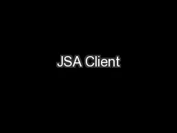 JSA Client