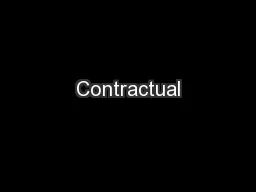 Contractual