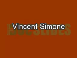 Vincent Simone