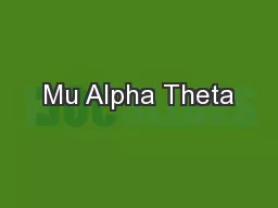 Mu Alpha Theta
