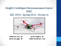 Knight’s Intelligent Reconnaissance Copter