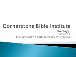 Cornerstone Bible Institute
