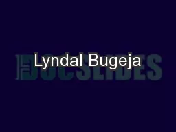 Lyndal Bugeja