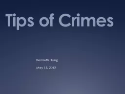 Tips of Crimes