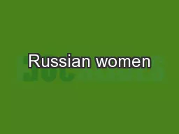 Russian women