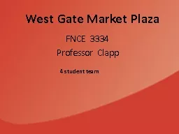 West Gate Market Plaza