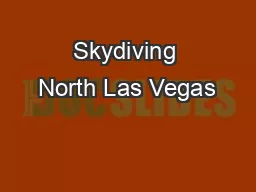 Skydiving North Las Vegas