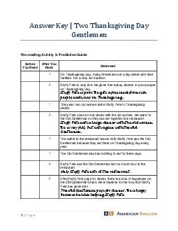 P a g e Pre reading Activity  Prediction Guide Before You Read After You Read Statement