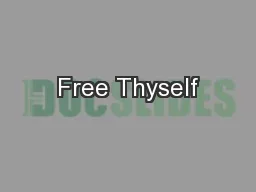 Free Thyself