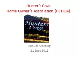 Hunter’s Cove