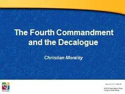 The Fourth Commandment and the Decalogue