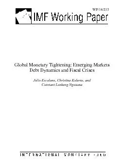 Global Monetary Tightening: Emerging Markets Debt Dynamics and Fiscal