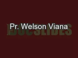 Pr. Welson Viana