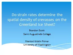Do strain rates determine the spatial density of crevasses