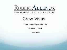 Crew Visas