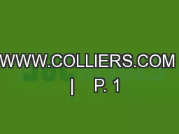 WWW.COLLIERS.COM   |    P. 1