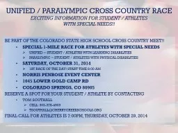 UNIFIED / PARALYMPIC