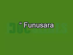 “ Funusara