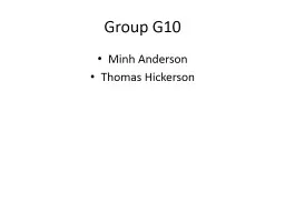 Group G10