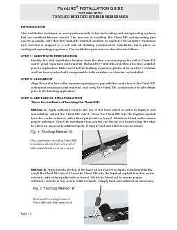 SITURA Waterproof Expansion Joints Technical Manual