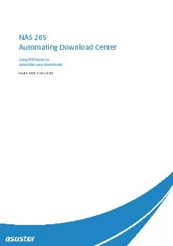 Automating Download Center