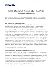 Deloitte & Touche Bakr Abulkhair & Co.