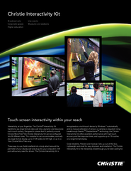 Touch-screen interactivity within your reach