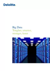 Big DataTougher, smarter, stronger, faster