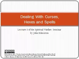 Lecture 5 of the Spiritual Warfare Seminar