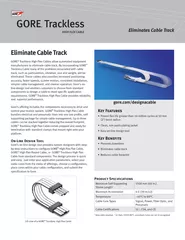 Eliminate Cable Track Trackless High Flex Cables allow automated equip