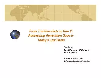 From Traditionalists to Gen Y: