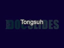 Tongsuh