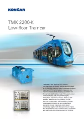 TMK 2200-K Low-floor Tramcar