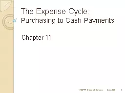 The Expense Cycle: