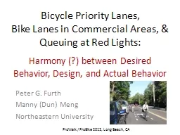 Bicycle Priority Lanes,