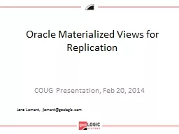Oracle Materialized