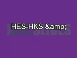 HES-HKS &