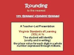 A Teacher-Led Presentation
