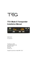 TT31 Mode S Transponder Installation Manual