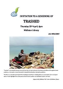 INVITATION TO A SCREENING OF
