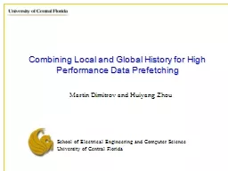 Combining Local and Global History for High Performance Dat