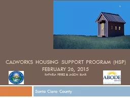 CalWORKs Housing Support Program (HSP)
