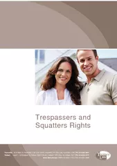 Trespassers and      Squatters Rights