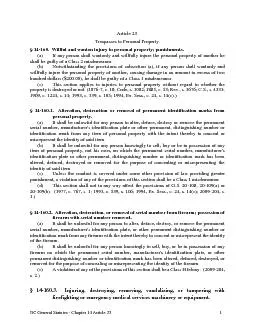 NC General Statutes