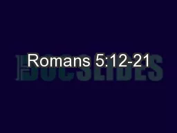 Romans 5:12-21
