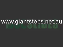 www.giantsteps.net.au