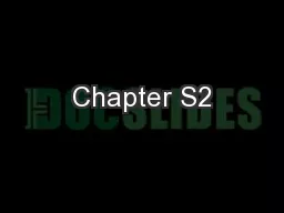 Chapter S2