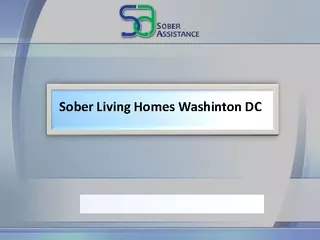 Sober Living Homes Washinton DC