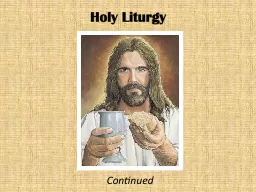 Holy Liturgy