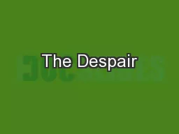 The Despair